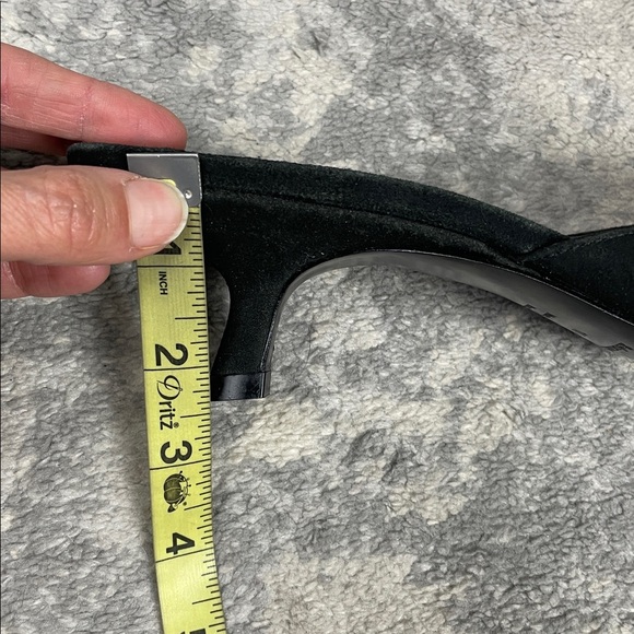 Reformation Wilda Pointed Toe Kitten Mule Slide Black Suede Sz 10 - Picture 12 of 16